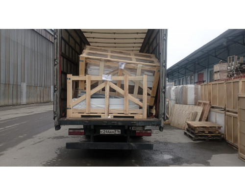 Витрина холодильная GC95 SM 1,8-1 (ВХС-1,8 Carboma GC95) (0011-9003 боковины серые,декор белый), Не годен