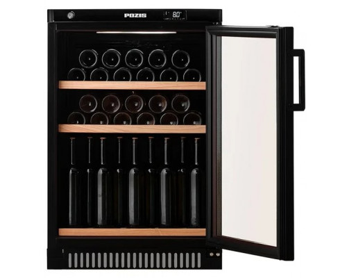 Винный шкаф Pozis-Vine ШВ-39 черный