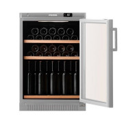 Винный шкаф Pozis-Vine ШВ-39 серебристый